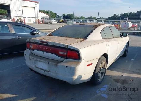 2014 Dodge Charger Police из США, поврежденный, VIN 2C3CDXAT3EH187325